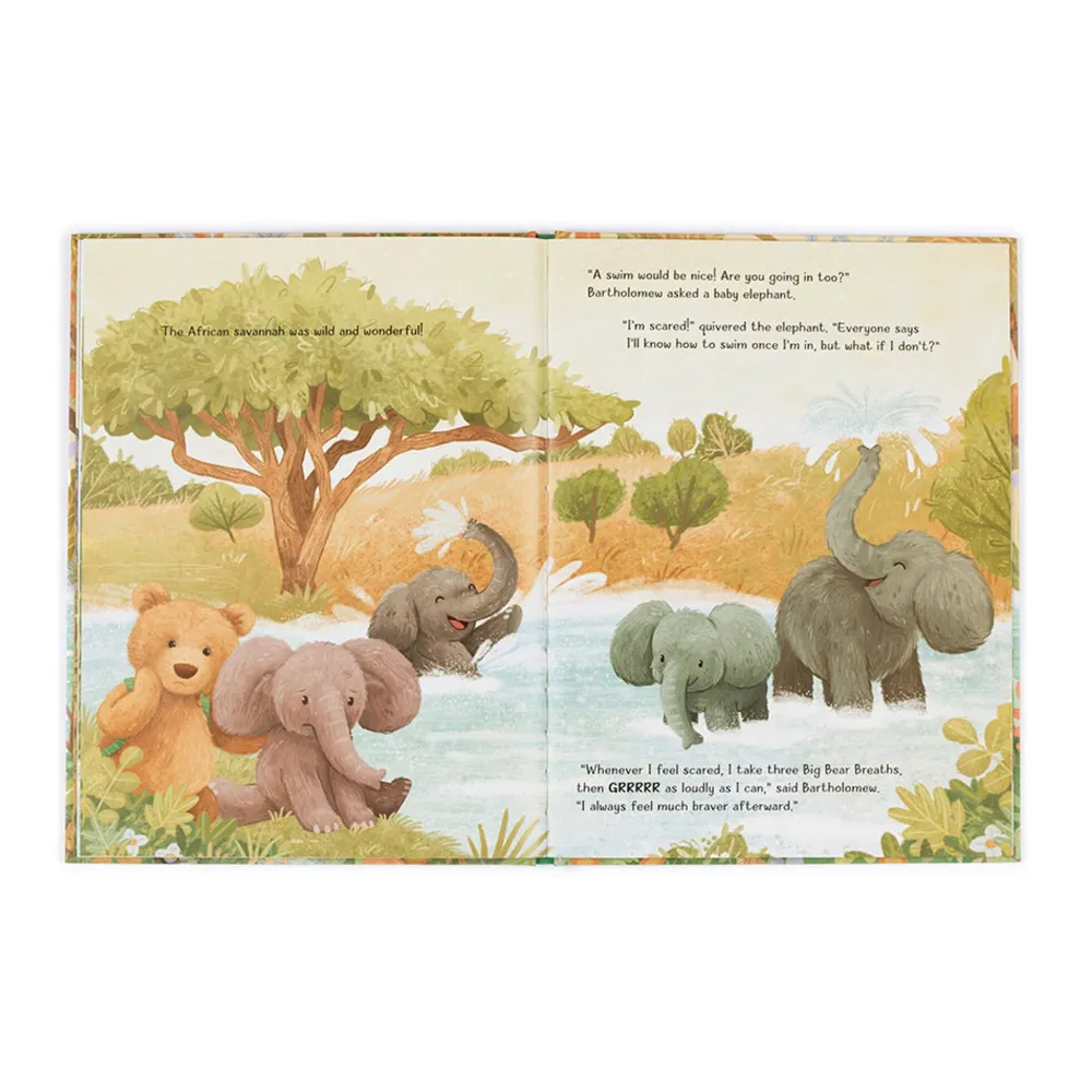 Jellycat It's a Big World Bartholomew Board Book- Toys