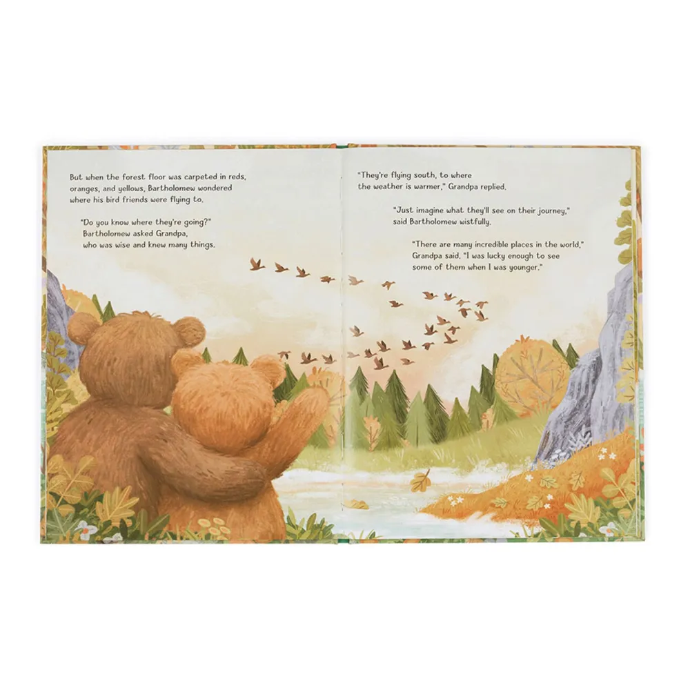 Jellycat It's a Big World Bartholomew Board Book- Toys