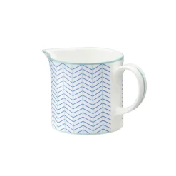 Jo Deakin Ebb Blue & Turquoise Milk Jug- Creamers & Sugar Bowls