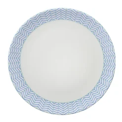 Jo Deakin Ebb Blue & Turquoise Tea Plate- Tea Plates