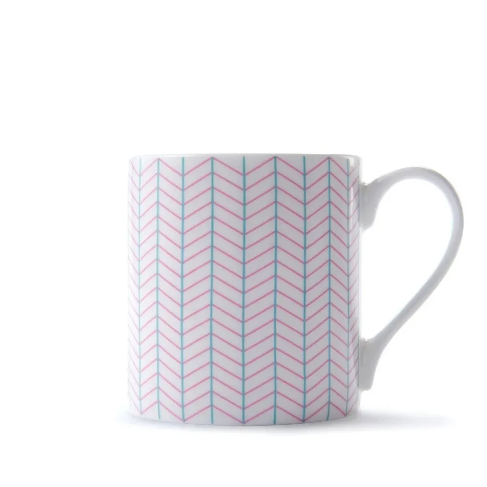 Jo Deakin Ebb Pink & Turquoise Mug- Assorted Mugs