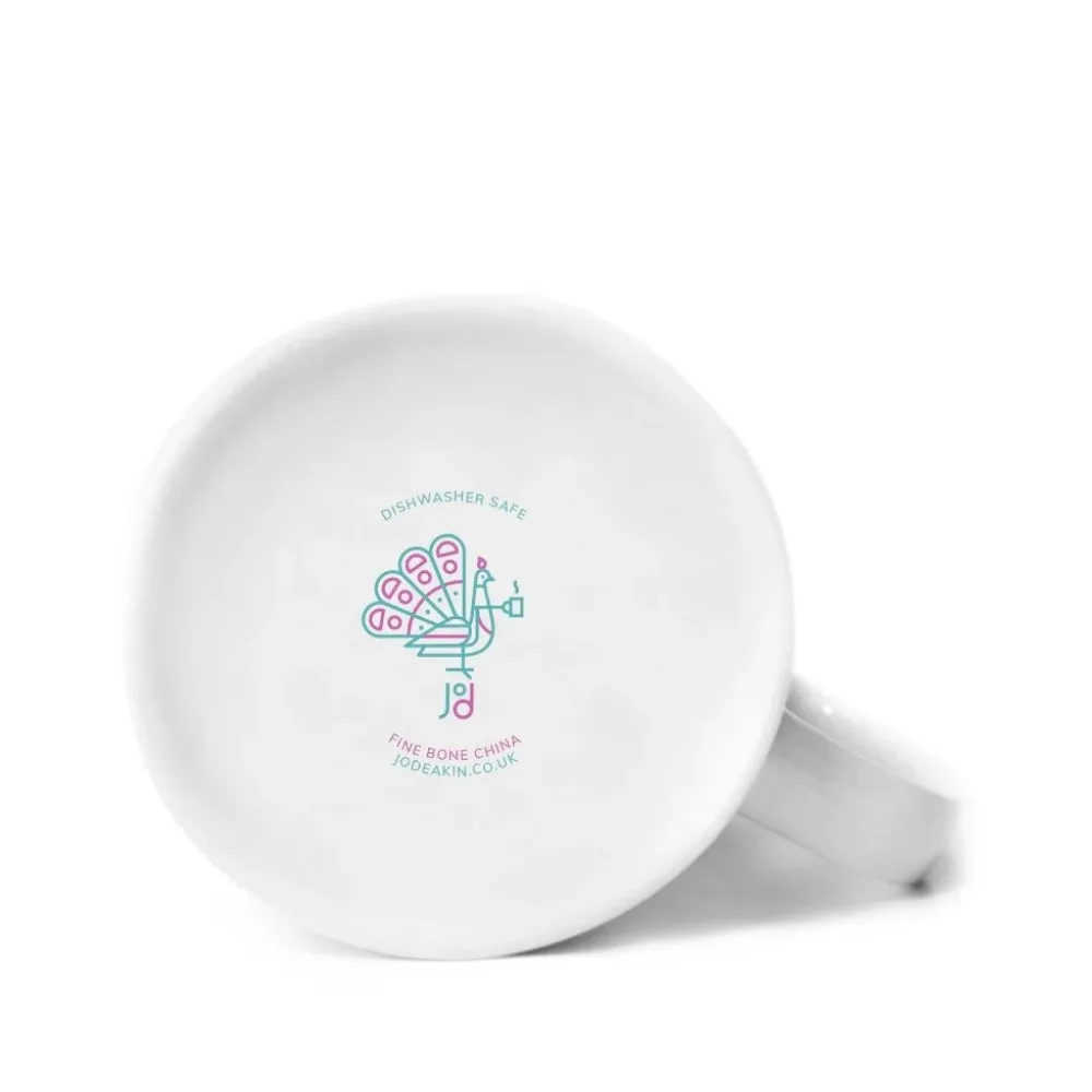Jo Deakin Ebb Pink & Turquoise Mug- Assorted Mugs