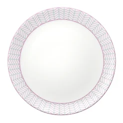 Jo Deakin Ebb Pink & Turquoise Tea Plate- Tea Plates