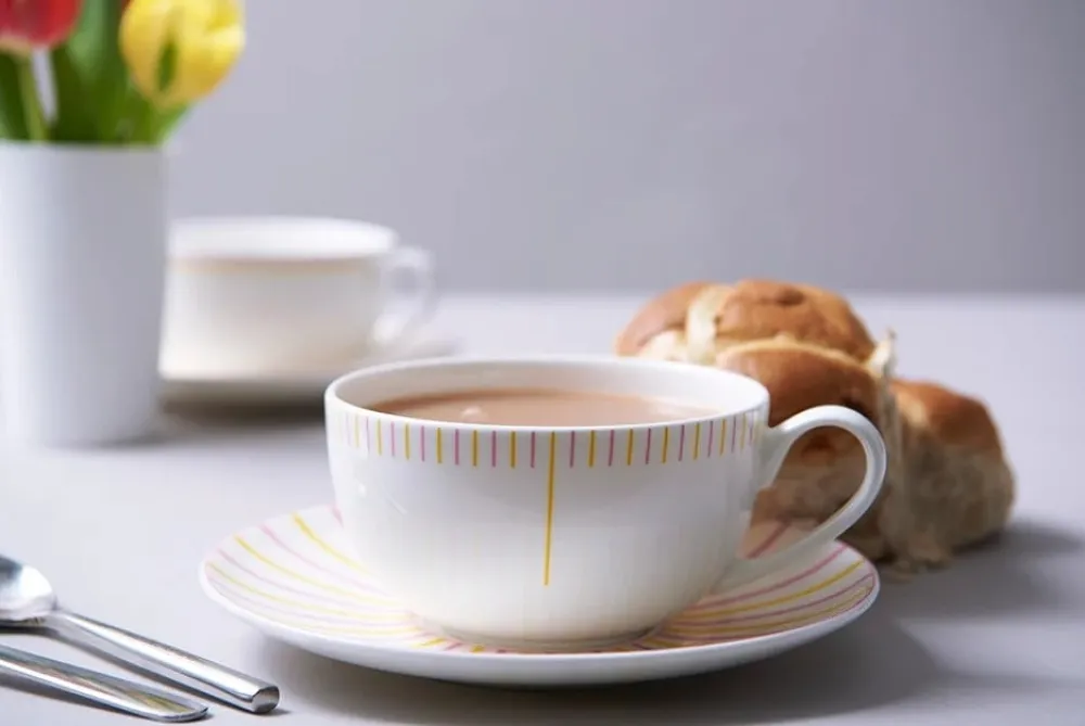Jo Deakin Ebb Pink & Yellow Mug- Assorted Mugs
