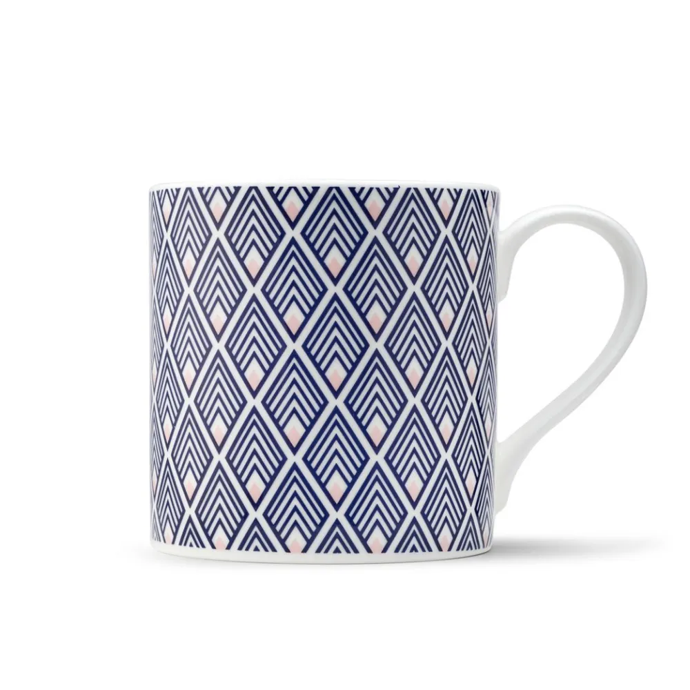 Jo Deakin Gatsby Mug (Blue & Blush Pink)- Assorted Mugs