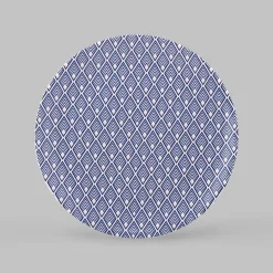Jo Deakin Gatsby Tea Plate (Blue & Blush Pink)- Tea Plates