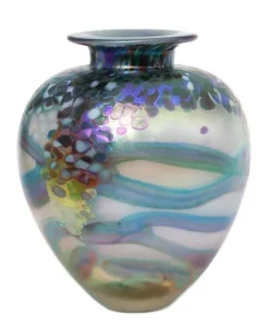 Jonathan Harris Monet Glass Vase - Opal- Jonathan Harris Studios
