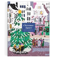 Joy Laforme Christmas Square Paint by Number Kit- Coloring Books & Crafts