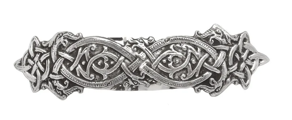 Kells Barrette Hair Clip- Pewter Gifts & Jewelry