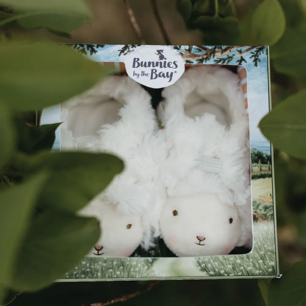 Kiddo Baa Baa Sheep Booties- Childrenswear|Toys