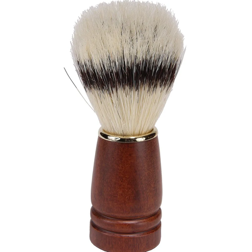 Kingsley Bristle Shave Brush with Dark Wood Handle SB-500- Shaving Brushes
