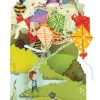 Kites Swing Card- Greeting Cards