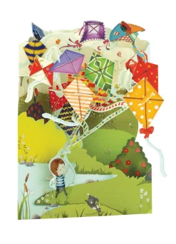 Kites Swing Card- Greeting Cards