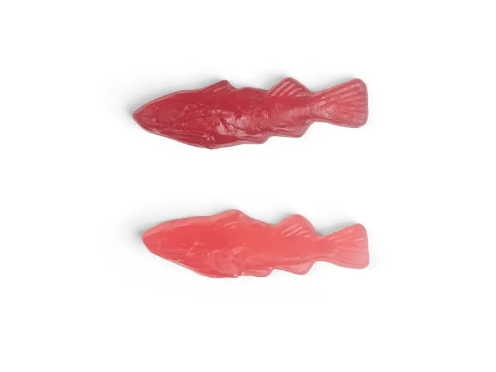 Kolsvart Torsken Blackcurrant & Raspberry Candy Fish 120g- Sweets