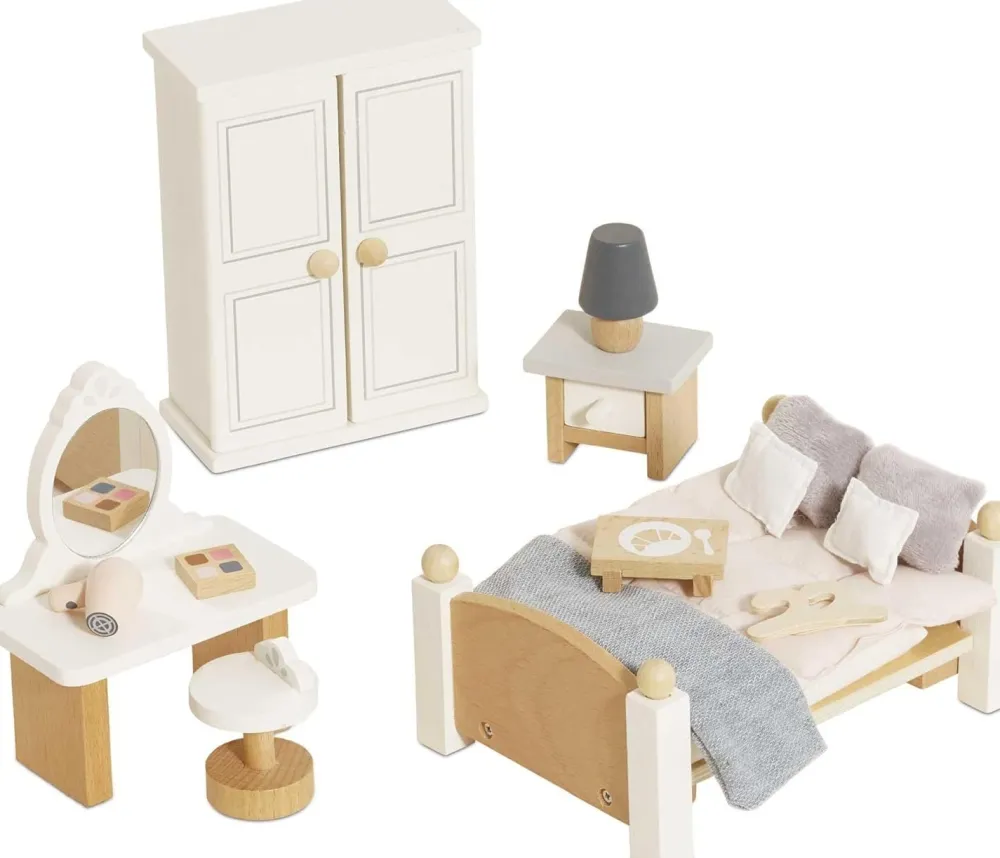 Le Toy Van Daisylane Dolls House Bedroom Set- Toys