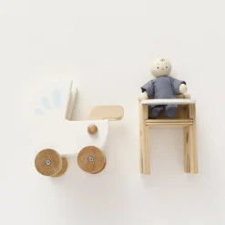 Le Toy Van Dolls House Nursery & Baby Set- Toys