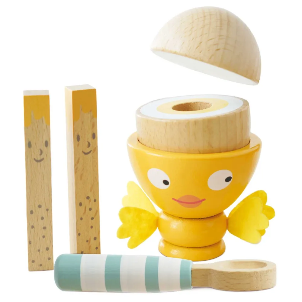 Le Toy Van Egg Cup & Soldiers- Toys