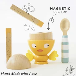 Le Toy Van Egg Cup & Soldiers- Toys