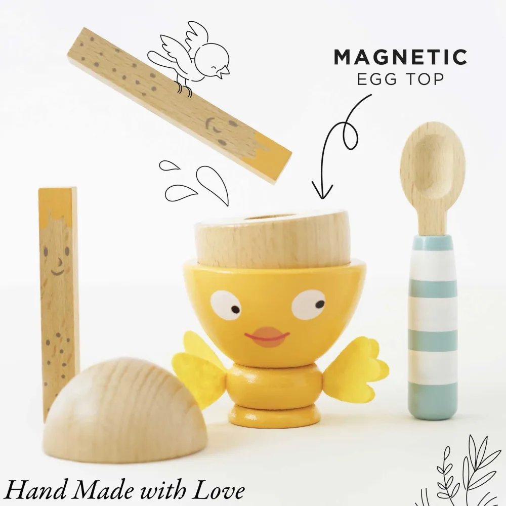 Le Toy Van Egg Cup & Soldiers- Toys