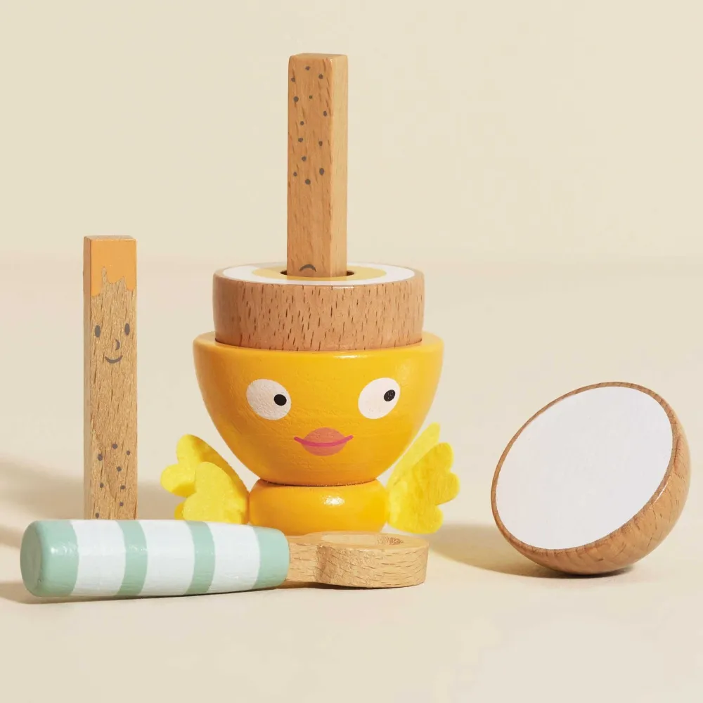 Le Toy Van Egg Cup & Soldiers- Toys