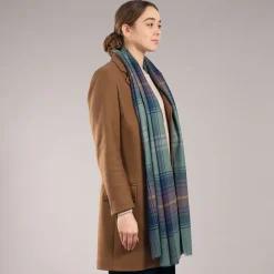 Lochcarron of Scotland Alba Hame Extra Fine Merino Stole- Scarves & Wraps