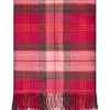 Lochcarron of Scotland Hunting Rose Tartan Lambswool Blanket- Throws & Pillows
