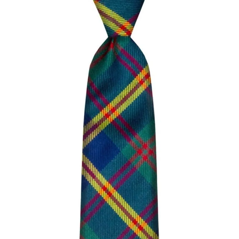 Lochcarron of Scotland United States Marine Corps. Tartan Wool Tie- Ties