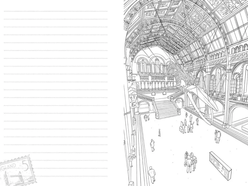 London: A Color Your Own Travel Journal- Coloring Books & Crafts|Books