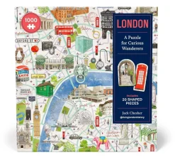 London: A 1000-Piece Puzzle for Curious Wanderers- Games & Puzzles