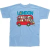 London’s Kids T-Shirt Blue Age 1-2- Souvenirs|Childrenswear