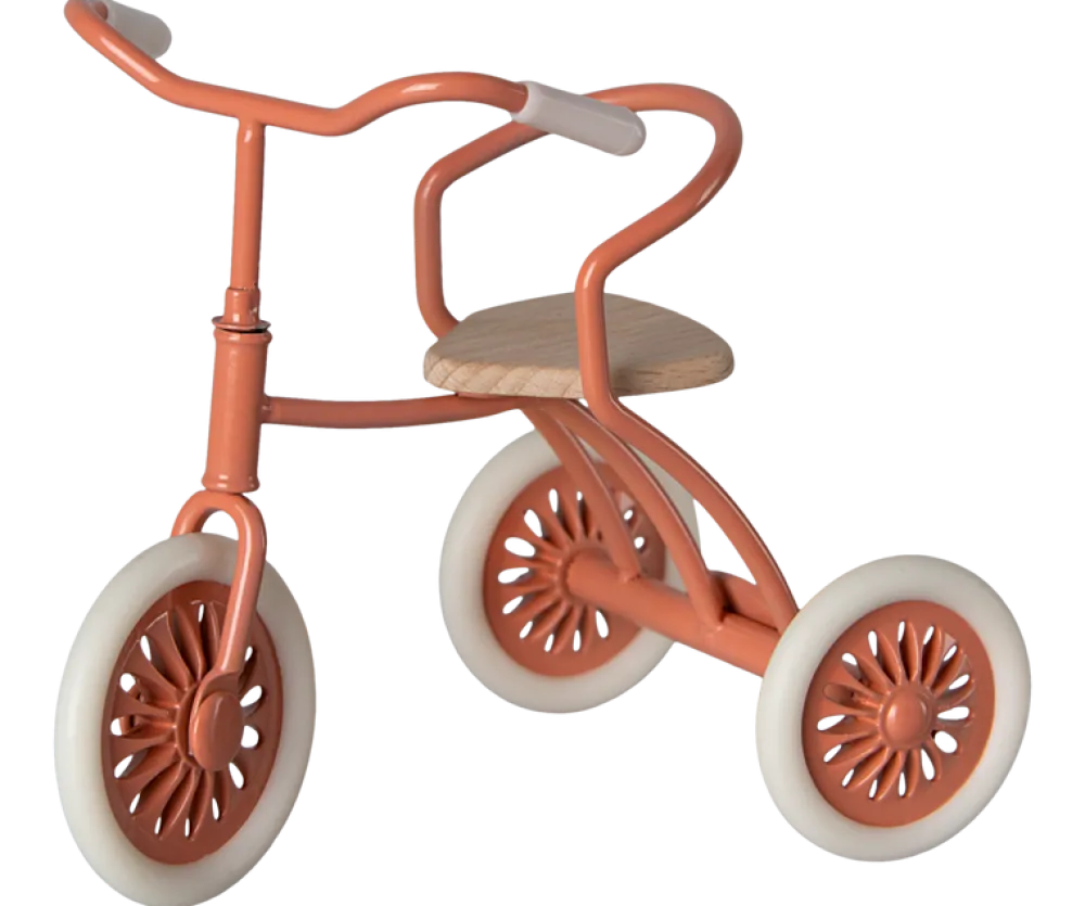 Maileg Abri à Tricycle, Mouse (Coral)- Maileg|Toys