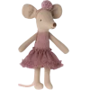 Maileg Ballerina Mouse, Big Sister - Heather- Toys|Maileg