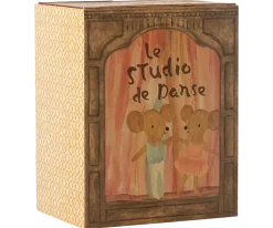 Maileg Ballet Mice in Dance Studio, Little Sister and Brother- Maileg|Toys