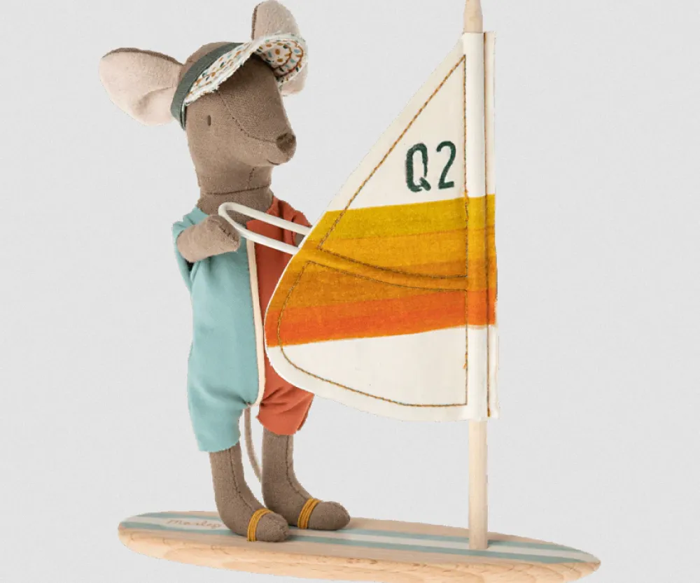 Maileg Beach Mice Surfer, Big Brother- Maileg|Toys