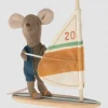 Maileg Beach Mice Surfer, Little Brother- Maileg|Toys