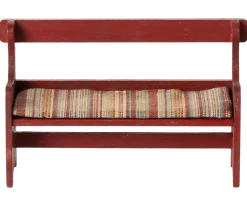 Maileg Bench, Mouse (Red)- Maileg|Toys