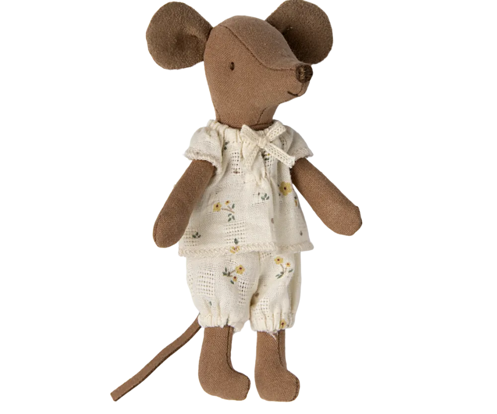 Maileg Big Sister Mouse in Box - Pyjamas- Maileg|Soft Toys