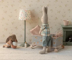 Maileg Bunny Set, Micro - Brown - Dusty Rose- Toys