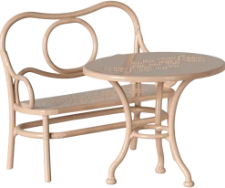 Maileg Café Set, Mouse, Big (Pale Pink)- Maileg|Toys