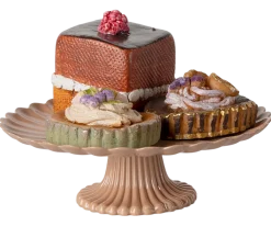 Maileg Cakes & Cakestand, Mini- Maileg|Toys
