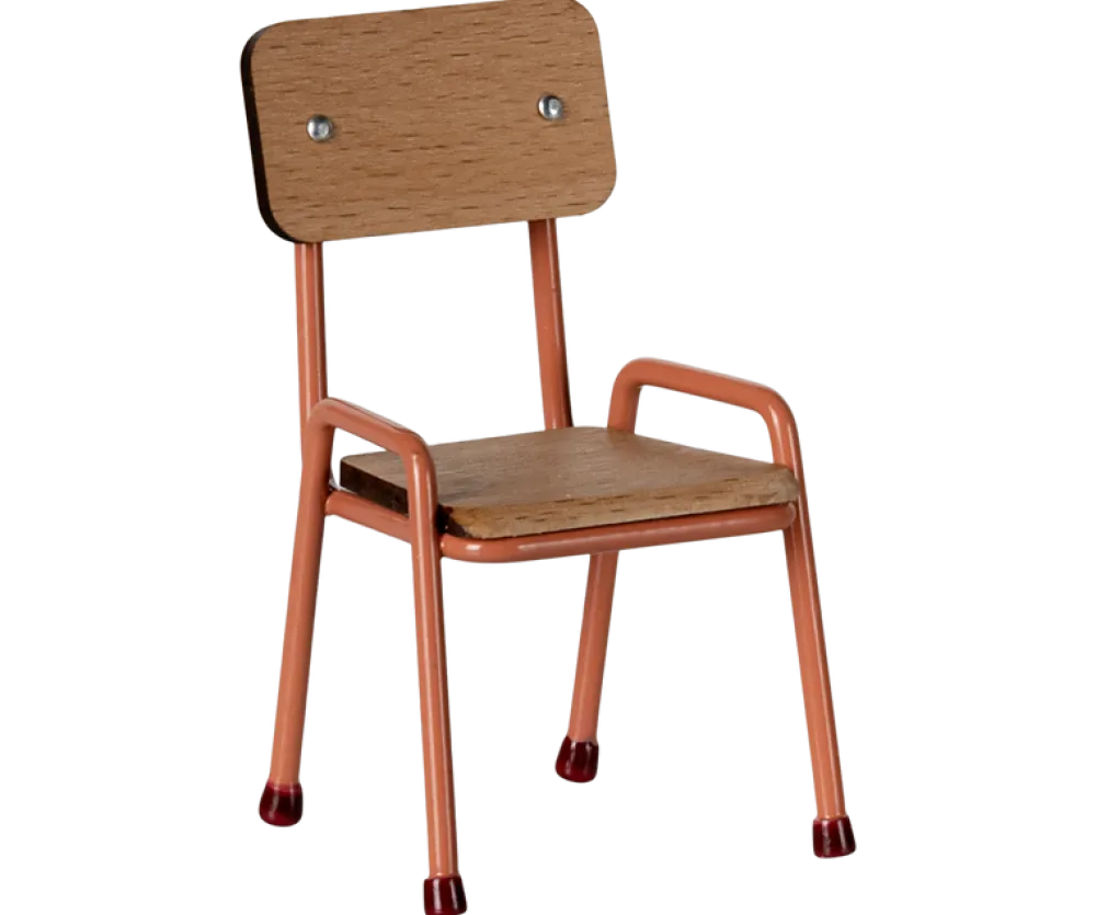 Maileg Chair, Mouse (Coral)- Toys|Maileg