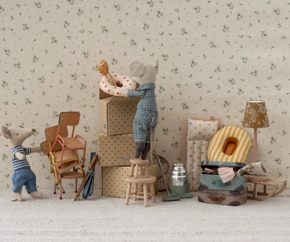 Maileg Chair, Mouse (Coral)- Toys|Maileg