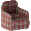 Maileg Chair, Mouse (Red Checker)- Maileg|Toys