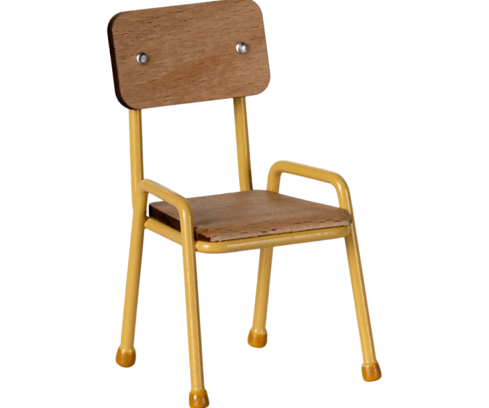 Maileg Chair, Mouse (Yellow)- Maileg|Toys