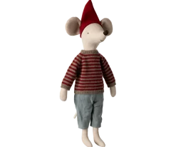 Maileg Christmas Mouse, Maxi- Maileg|Soft Toys