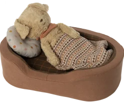 Maileg Cosy basket, Medium (Brown)- Maileg|Toys