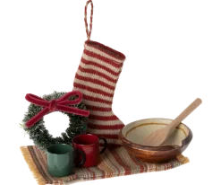 Maileg Cosy Christmas Set, Mouse- Maileg|Toys