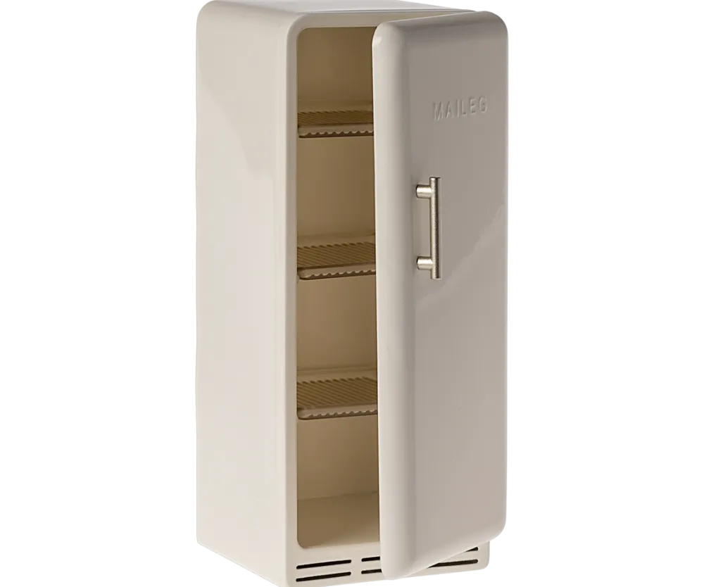 Maileg Fridge, Miniature - Off White- Maileg|Toys