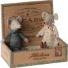 Maileg Grandma & Grandpa Mice in Cigarbox- Maileg|Soft Toys