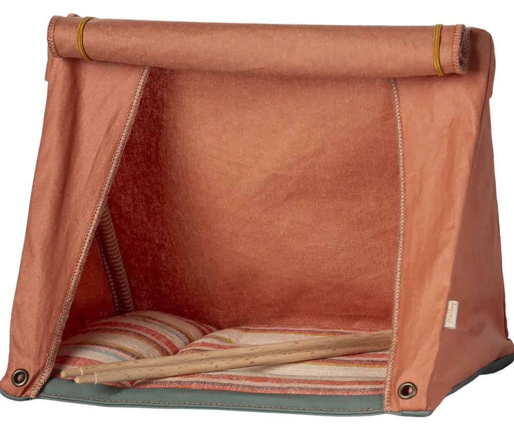 Maileg Happy Camper Tent, Mouse (Red)- Maileg|Toys